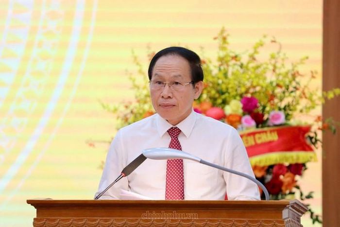 Phó Thủ tướng Lê Tiến Châu phát biểu tại Lễ công bố. Ảnh: chinhphu.vn/Thu Sa