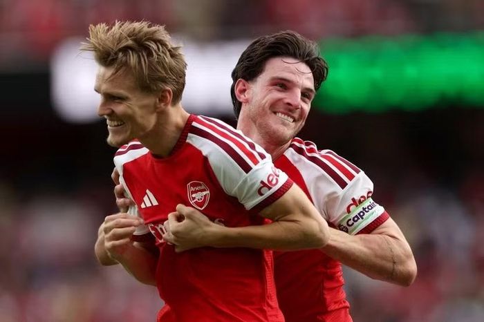 ... mà Arsenal mới là đội được Opta đánh giá cao nhất ở Champions League năm nay (Ảnh: AFP)