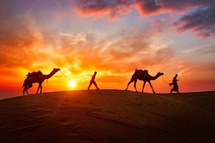  Loài người đi qua nhiều chu kỳ khí hậu kéo dài trong hàng triệu năm. Ảnh: The Indian Express.