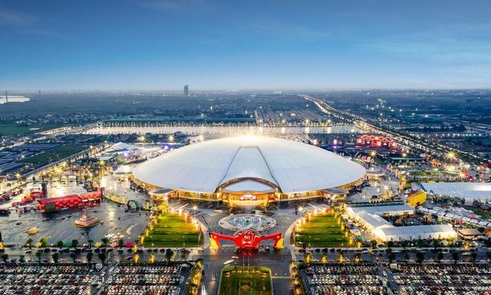 Trung tâm Triển lãm Việt Nam (VEC) tại Đông Anh, Hà Nội - nơi diễn ra IMC 2026 và VITW 2026.