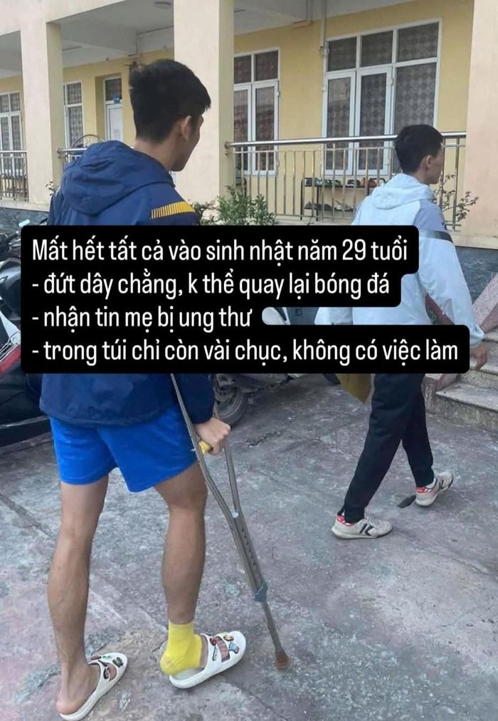 Nguyễn Trọng Đại trải lòng sau khi lên mạng xã hội xin việc. Ảnh: FBNV