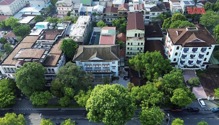 Các công trình trên khu đất từ số 22 đến 24 Lê Lợi, từng là trụ sở Sở GD&ĐT, Hội Nhà báo TP, Sở KH&CN TP.Huế