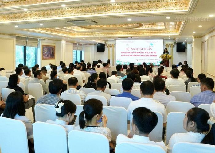 Hội nghị hướng dẫn đăng ký bảo hộ quyền sở hữu trí tuệ và thực hiện các thủ tục hành chính liên quan, ngày 14/8/2026, tại Thanh Hóa - Ảnh: chinhphu.vn/Thu Giang
