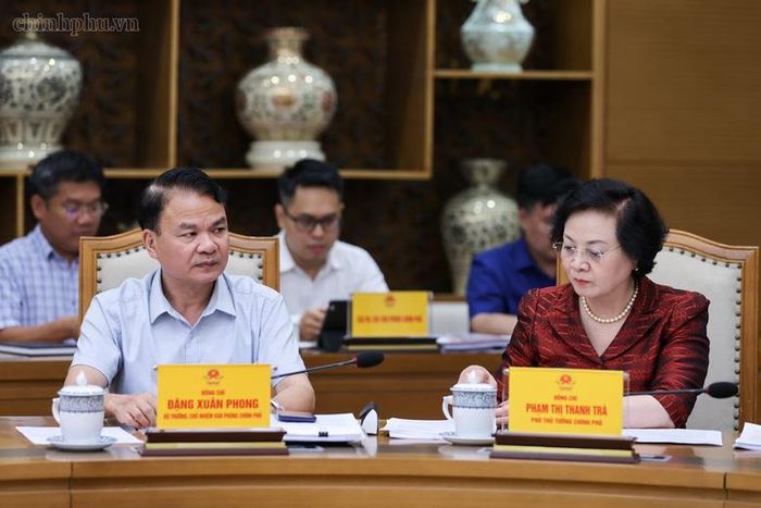Các đại biểu dự cuộc làm việc - Ảnh: chinhphu.vn/Nhật Bắc