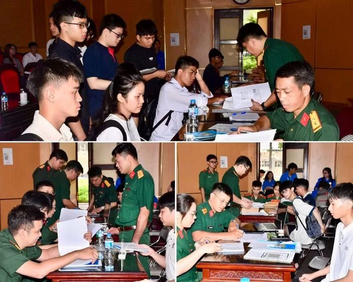 Học viện Quân y đón tiếp các tân sinh viên nhập học hệ dân sự năm 2026. (Ảnh: TUẤN DŨNG)