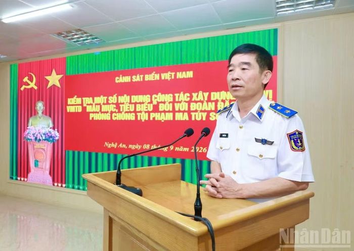 Trung tướng Bùi Quốc Oai kết luận kiểm tra.