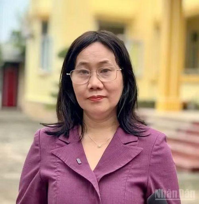 Bà Nguyễn Thị Hương, Cục trưởng Cục Thống kê. (Ảnh: HNV)