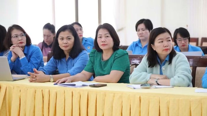 Các đại biểu dự tập huấn. (Ảnh: PHƯƠNG CHI)