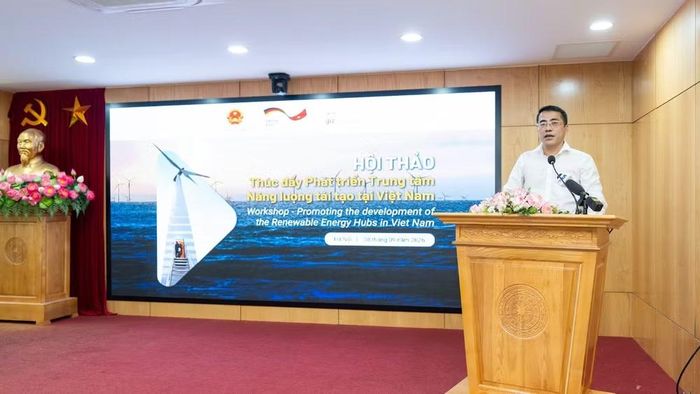 Ông Tăng Thế Hùng, Phó Cục trưởng Cục Điện lực, Bộ Công thương. (Ảnh: GIZ cung cấp)