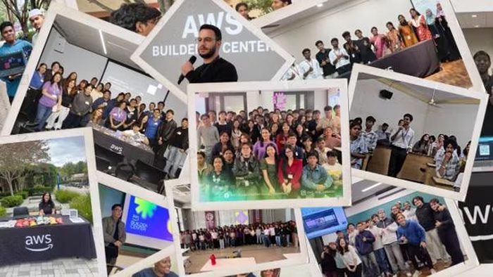 Với Student Rewards, sinh viên đại học Việt Nam giờ đây có thêm một con đường để tích lũy kinh nghiệm thực chiến với kỹ năng đám mây, rèn luyện các kỹ năng AI. (Ảnh: Ban Tổ chức cung cấp)