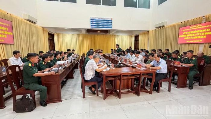 Quang cảnh hội nghị. (Ảnh: VĂN ÚT)