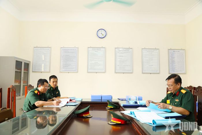  Đoàn phúc tra kiểm tra hệ thống sổ sách thống kê báo cáo.