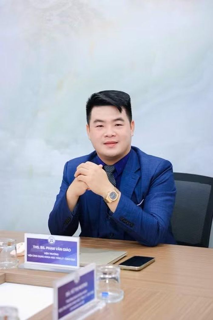 ThS. BS Phạm Văn Giào - Viện trưởng Viện ứng dụng Khoa học Tâm lý - Giáo dục.