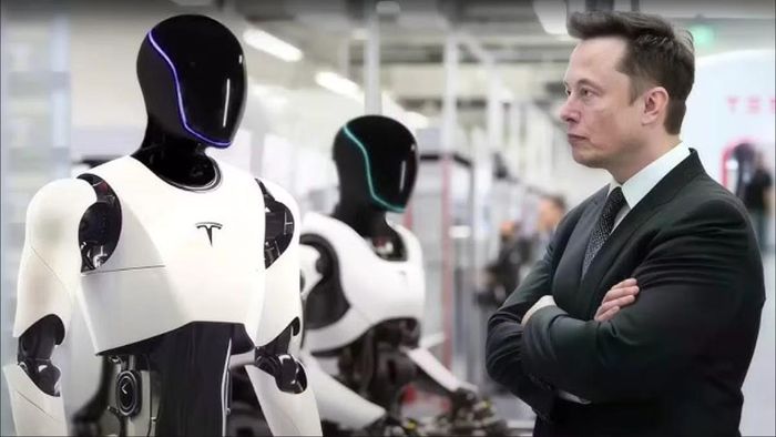 Elon Musk dự đoán thế giới có thể xuất hiện hơn 1 tỷ robot hình người trong vòng 10 năm tới.