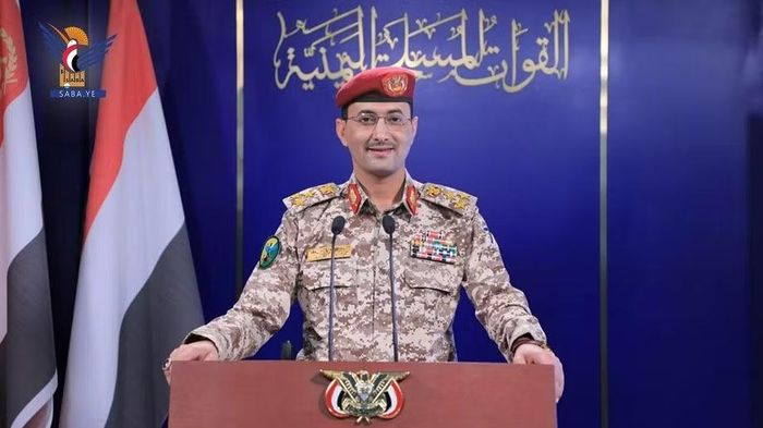 Người phát ngôn quân sự của lực lượng Houthi, ông Yahya Saree. Ảnh: SABA.YE.