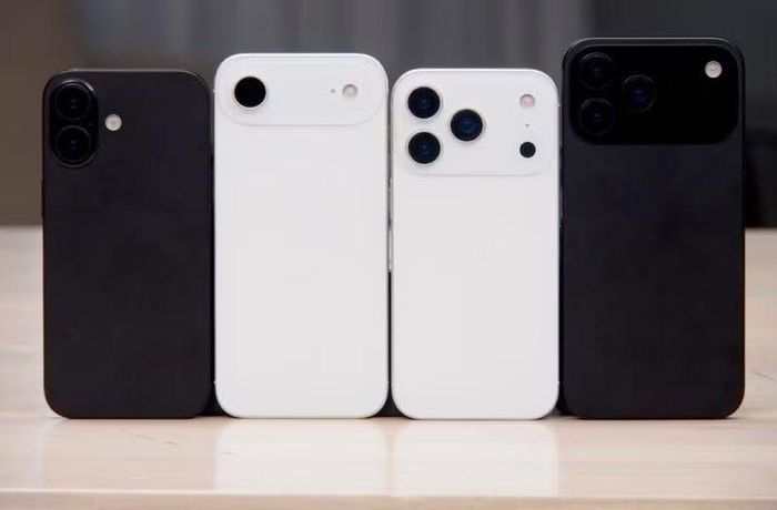 Apple chiếm trọn ba vị trí dẫn đầu với iPhone 17, iPhone 17 Pro Max và iPhone 17 Pro.