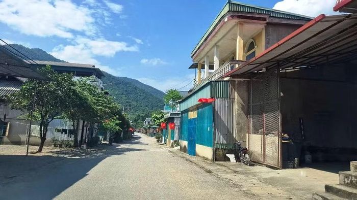 Một góc bản Pùng, xã vùng biên Quang Chiểu (Thanh Hóa).