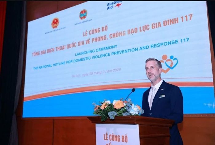 Trưởng Đại diện UNFPA tại Việt Nam Matt Jackson phát biểu tại sự kiện. (Nguồn: UNFPA)
