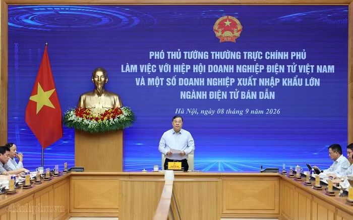 Quang cảnh cuộc làm việc. Ảnh: CP