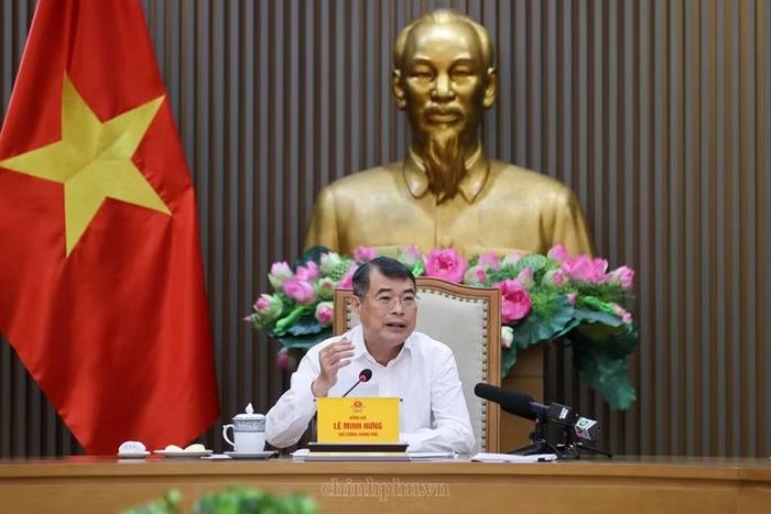 Thủ tướng nhấn mạnh định hướng, quan điểm, nguyên tắc thời gian tới - Ảnh: CP