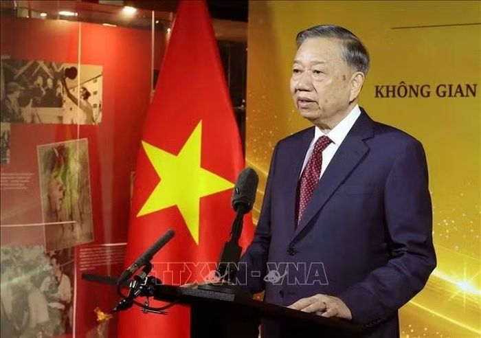 Tổng Bí thư, Chủ tịch nước Tô Lâm phát biểu. Ảnh: Thống Nhất/TTXVN