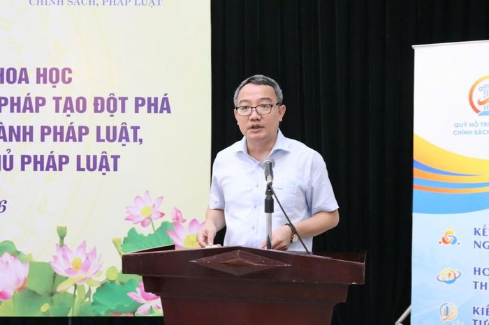 Cục trưởng Hồ Quang Huy phát biểu khai mạc.
