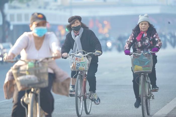 Thủ đô Hà Nội và các tỉnh lân cận thường xuyên hứng chịu ô nhiễm không khí nghiêm trọng vào mùa Đông.