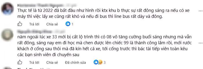 Trên các diễn đàn mạng xã hội, sinh viên bày tỏ sự ngao ngán vì chờ xe buýt quá lâu