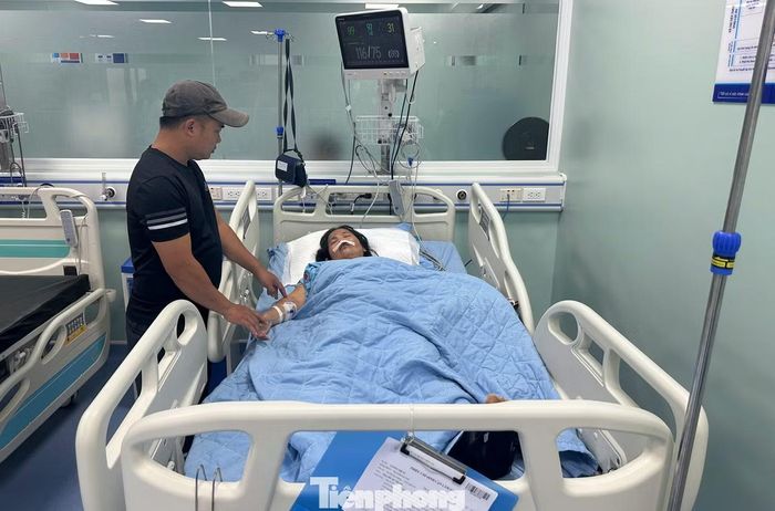 Bà Ái hiện đã tỉnh nhưng trí nhớ chưa phục hồi.