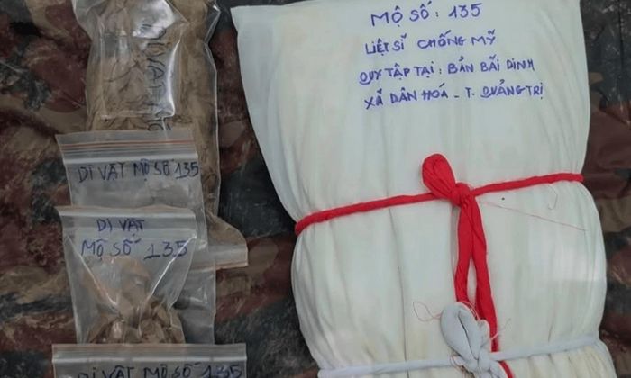 Sau khi hoàn tất việc cất bốc, hài cốt cùng các di vật được bảo quản chu đáo để phục vụ công tác nghiên cứu, đối chiếu và xác minh thông tin.