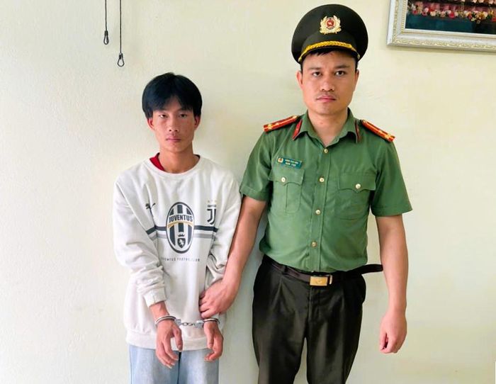 Cơ quan ANĐT Công an Điện Biên khởi tố đối tượng Tráng A Dùng. Ảnh: CACC