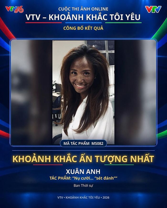 BTV Xuân Anh gây thích thú với tấm ảnh đầy ấn tượng.