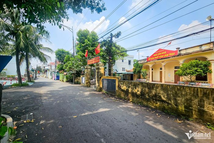 Khu vực người dân phát hiện cháu bé đi lạc.