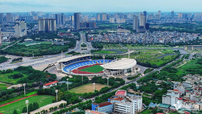 Sân vận động Mỹ Đình. Ảnh: Hoàng Hà