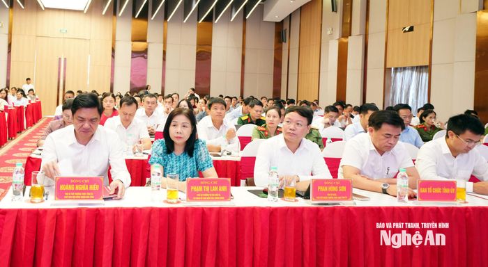 Đại biểu tham dự lễ khai mạc lớp bồi dưỡng nghiệp vụ công tác kiểm tra, giám sát và kỷ luật của Đảng. Ảnh: Mai Hương