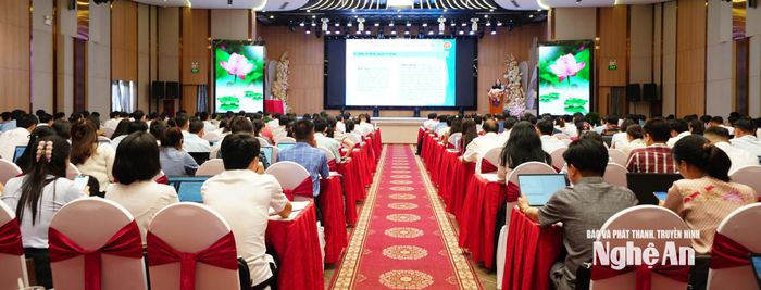 Toàn cảnh lớp bồi dưỡng nghiệp vụ công tác kiểm tra, giám sát và kỷ luật của Đảng. Ảnh: Mai Hương