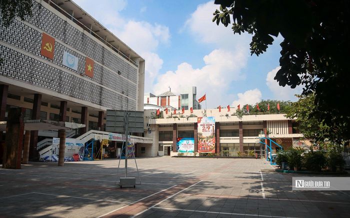 Hiện trạng Rạp Khăn quàng đỏ và khối nhà Cung Thiếu nhi.