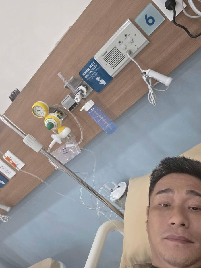 Diễn viên Minh Tiệp nhập viện vì sốt virus và cúm A. Ảnh: FBNV
