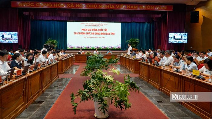 Toàn cảnh phiên giải trình, chất vấn của Thường trực HĐND tỉnh Gia Lai