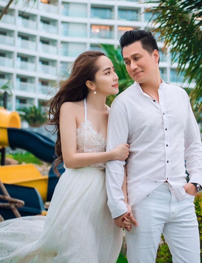 Việt Anh và Quỳnh Nga.
