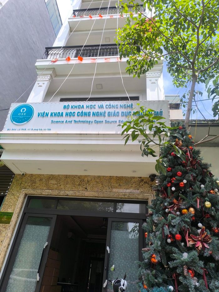 Trụ sở Viện Khoa học Công nghệ Giáo dục Nguồn mở - OSE. Ảnh: Hà Khê