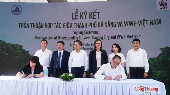 TP. Đà Nẵng và WWF - Việt Nam ký kết hợp tác bảo vệ nguồn nước.