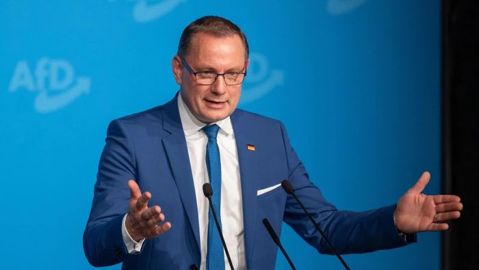 Lãnh đạo đảng cực hữu Sự lựa chọn vì nước Đức AfD Tino Chrupalla. Ảnh: AFP.