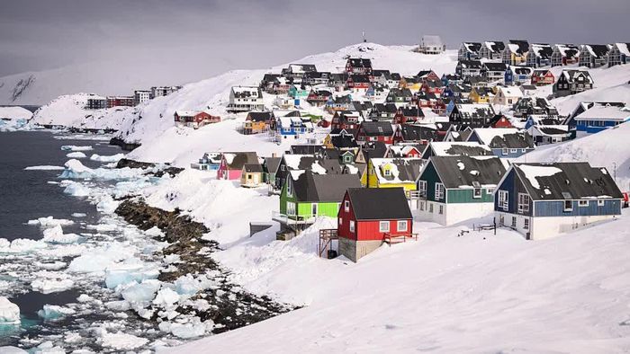 Greenland ngày càng trở thành khu vực có ý nghĩa địa chính trị quan trọng. Ảnh: AP.