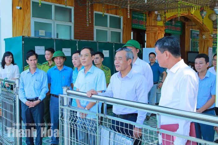 Bí thư Tỉnh ủy Lê Đức Thái thăm, tìm hiểu Khu du lịch Bến En.