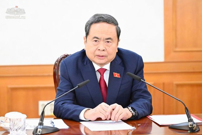 Chủ tịch Quốc hội Trần Thanh Mẫn. Ảnh: Cổng thông tin điện tử Quốc hội.