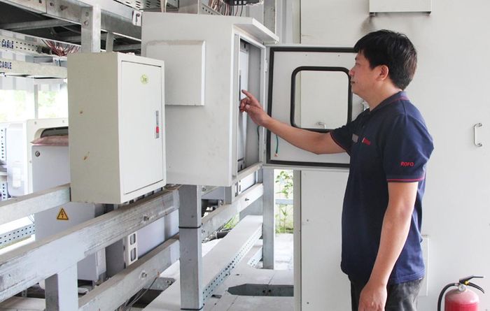 Hệ thống lưu trữ điện áp mái của Công ty trách nhiệm hữu hạn Srythai.