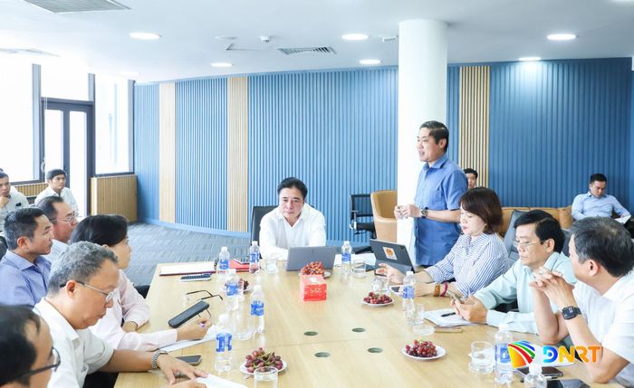 Quang cảnh buổi làm việc. Ảnh: NGỌC PHÚ