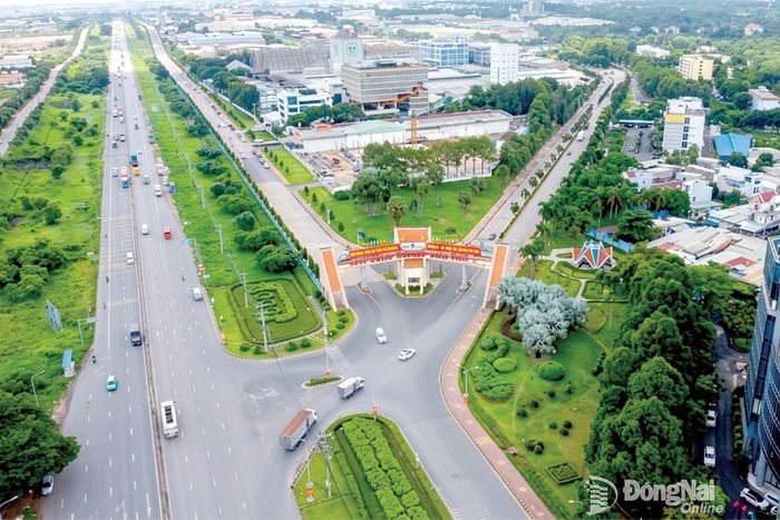 Khu công nghiệp Biên Hòa 2, một trong những khu công nghiệp đầu tiên của Đồng Nai.