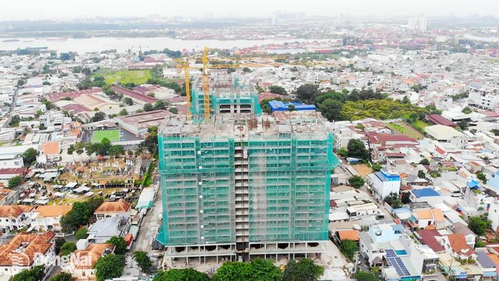 Dự án Nhà ở xã hội Long Bình Tân (phường Long Hưng) có kế hoạch hoàn thành đầu năm 2027. Ảnh: Hoàng Lộc